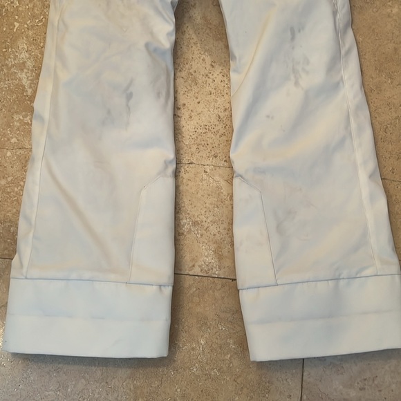 Spyder Olympia Insulated Ski Pants in White Size 12 - Picture 5 of 9